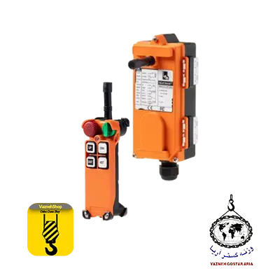 ریموت کنترل تله کرین F24-4S/4D چهار کلید تک سرعت یا دو سرعت